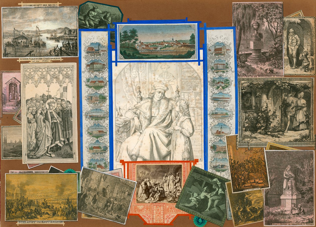 Side fra Sammelsurium bind IV (trykt materiale) af European School