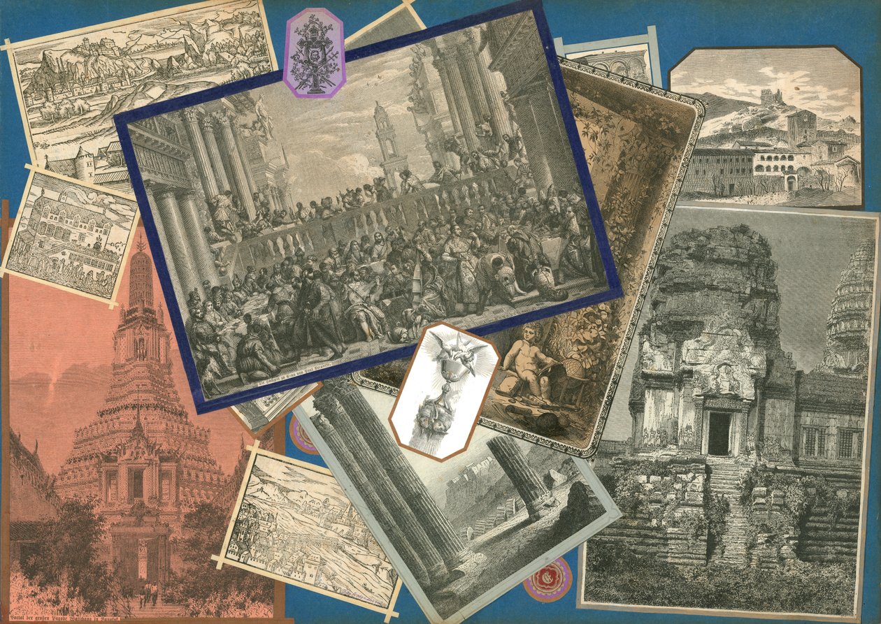 Side fra Sammelsurium bind IV (trykt materiale) af European School