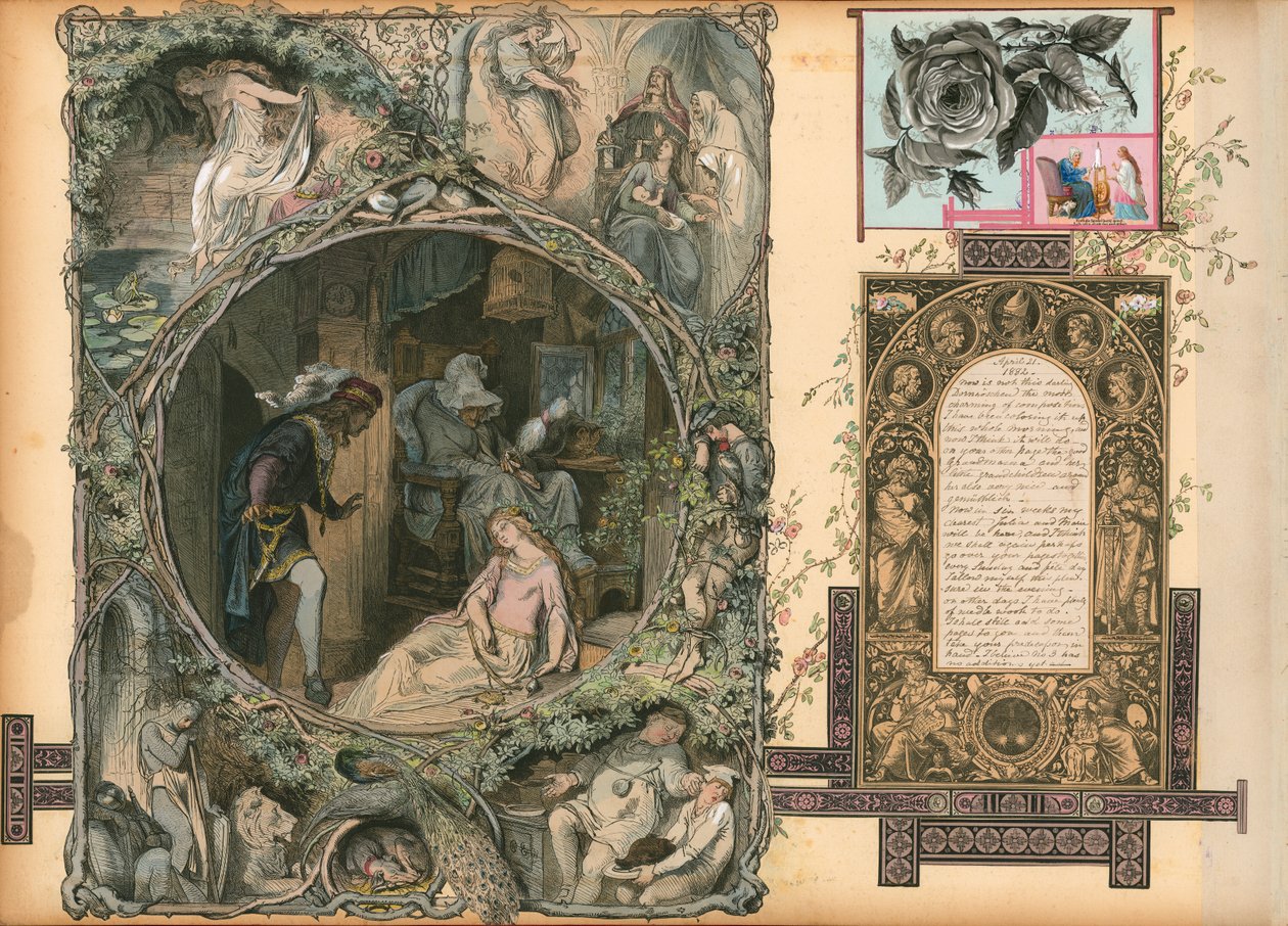 Side fra Sammelsurium bind IV (trykt materiale) af European School