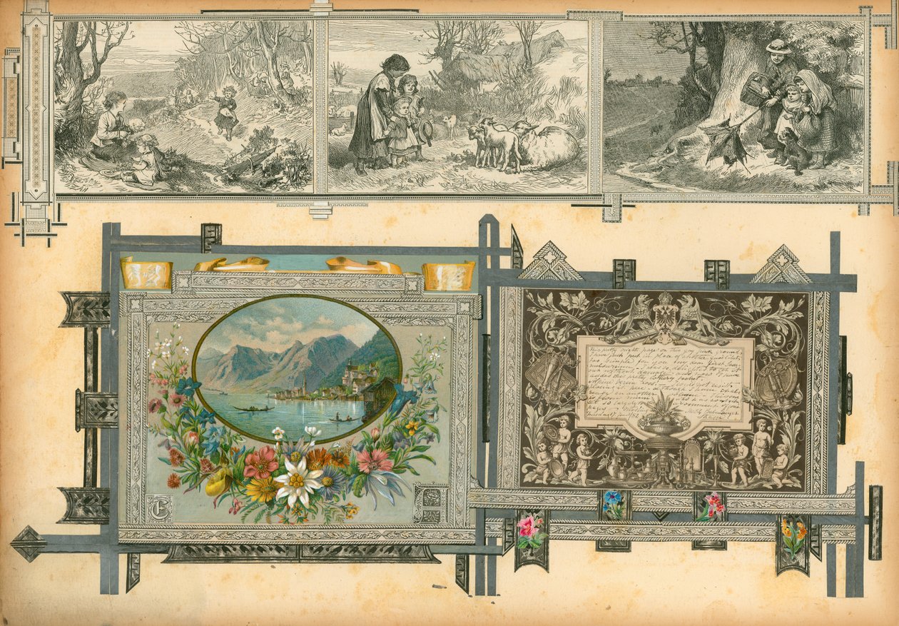 Side fra Sammelsurium Volume I (trykt materiale) af European School