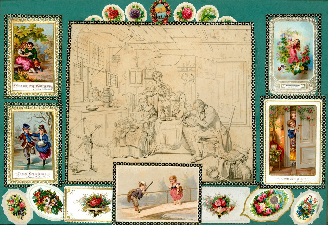 Side fra Sammelsurium Volume I (trykt materiale) af European School