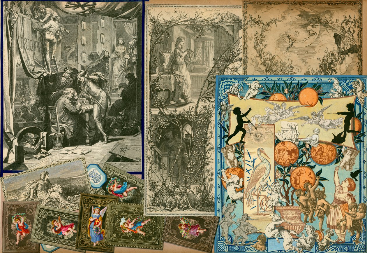 Side fra Sammelsurium bind VIII (trykt materiale) af European School