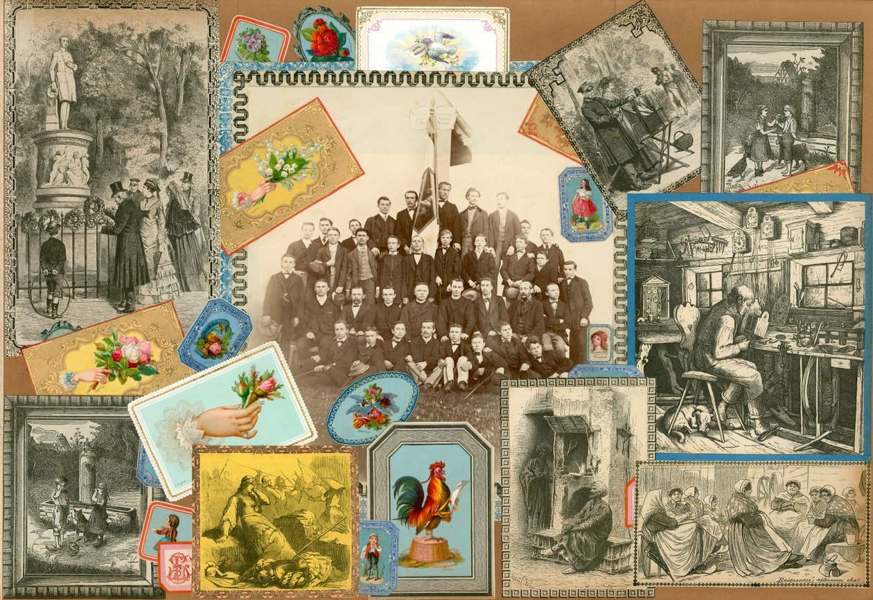 Side fra Sammelsurium bind VIII (trykt materiale) af European School