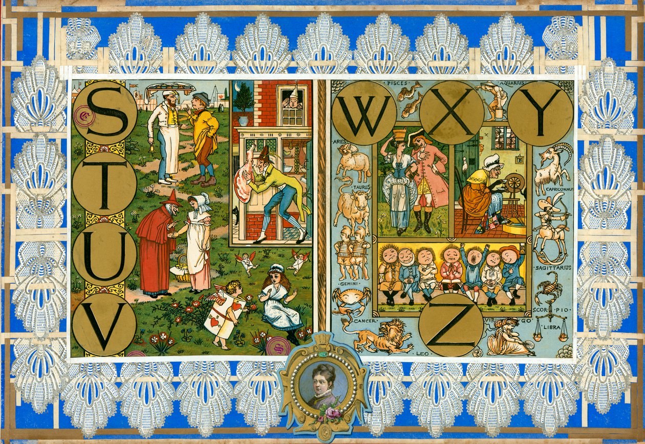 Side fra Sammelsurium bind VIII (trykt materiale) af European School