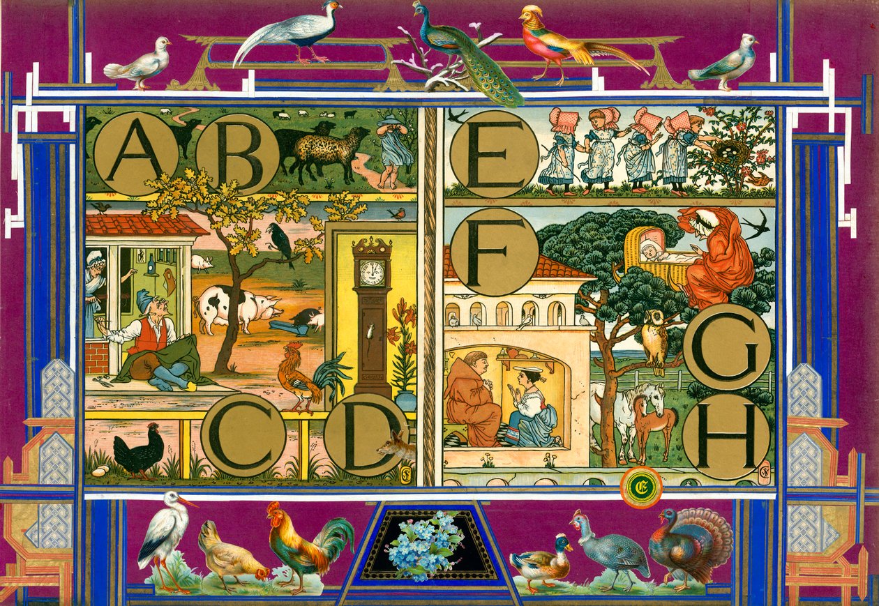 Side fra Sammelsurium bind VIII (trykt materiale) af European School