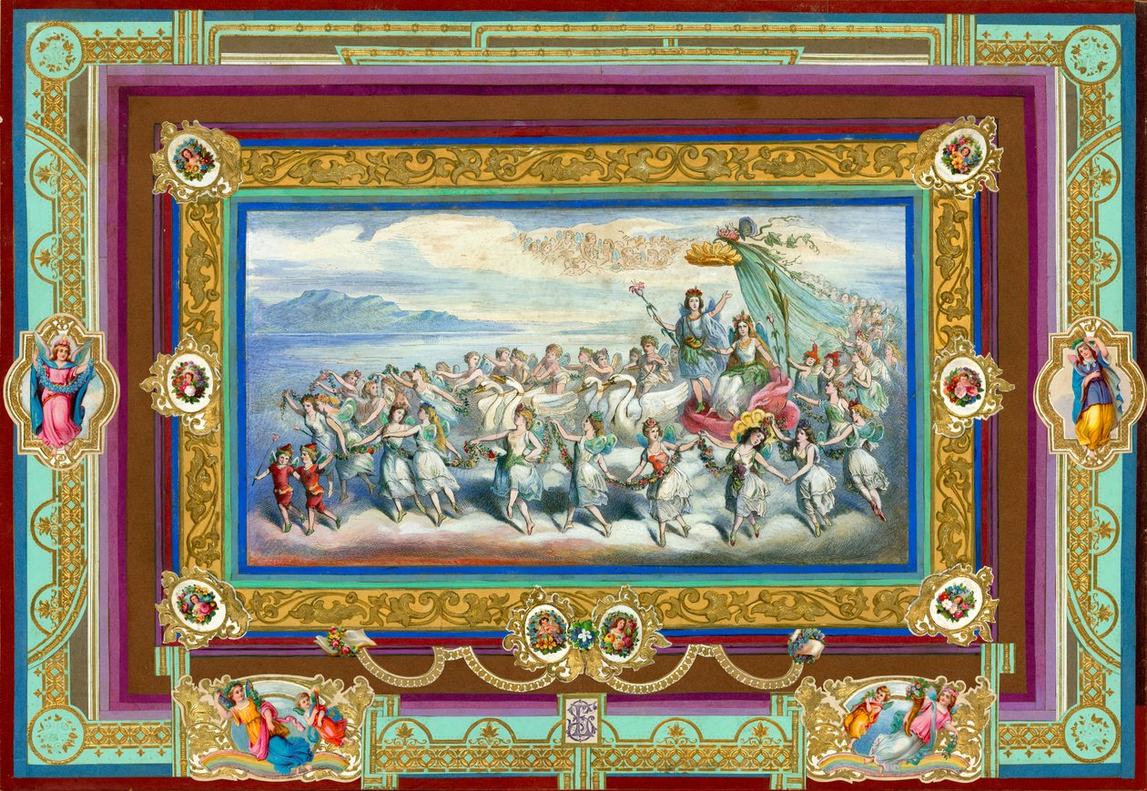 Side fra Sammelsurium bind VIII (trykt materiale) af European School