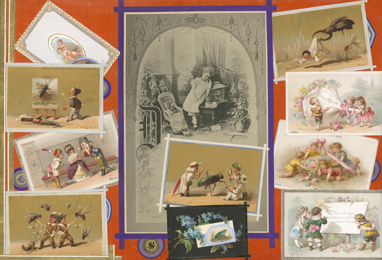 Side fra Sammelsurium bind VI (trykt materiale) af European School