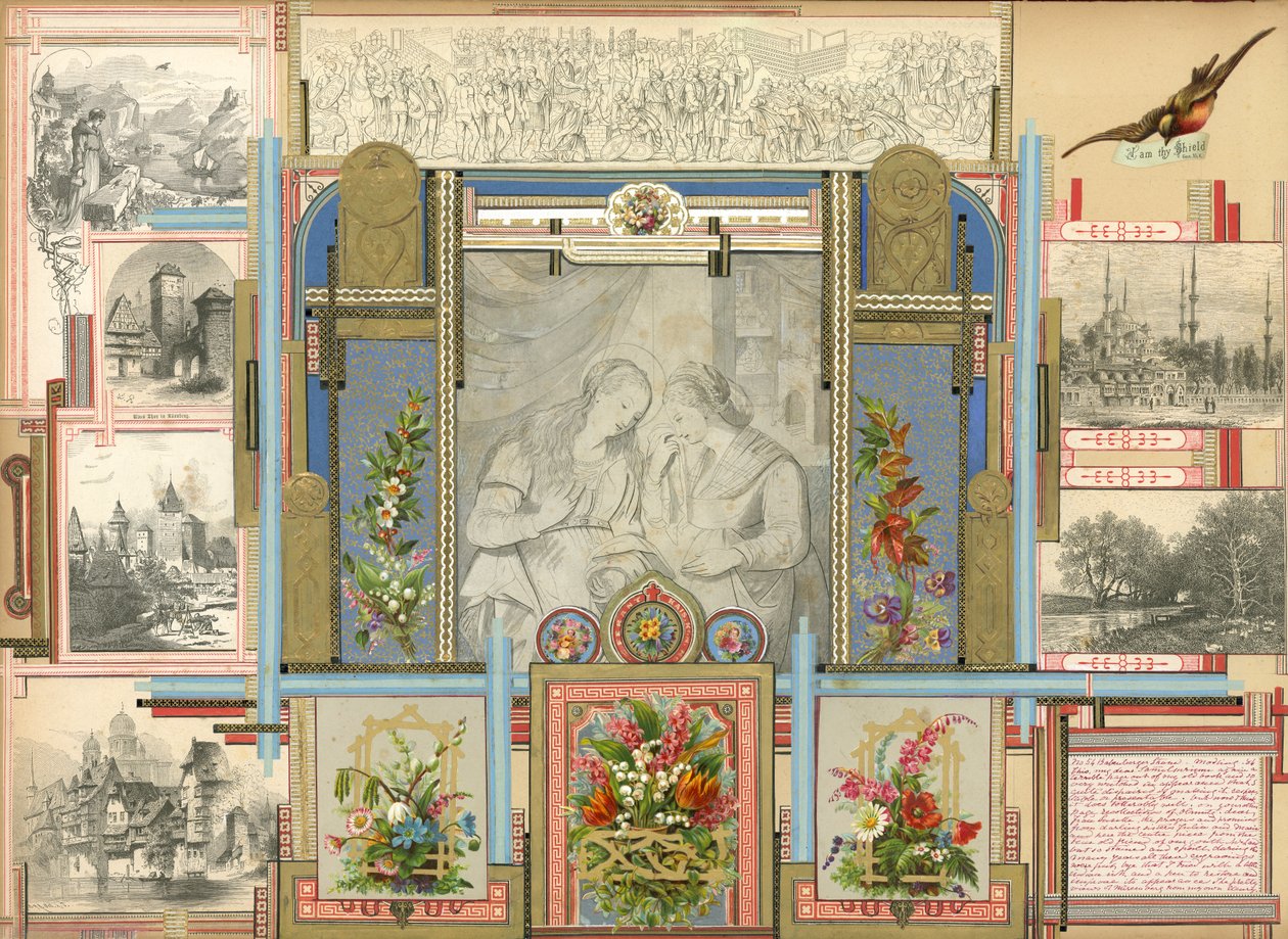 Side fra Sammelsurium bind VI (trykt materiale) af European School