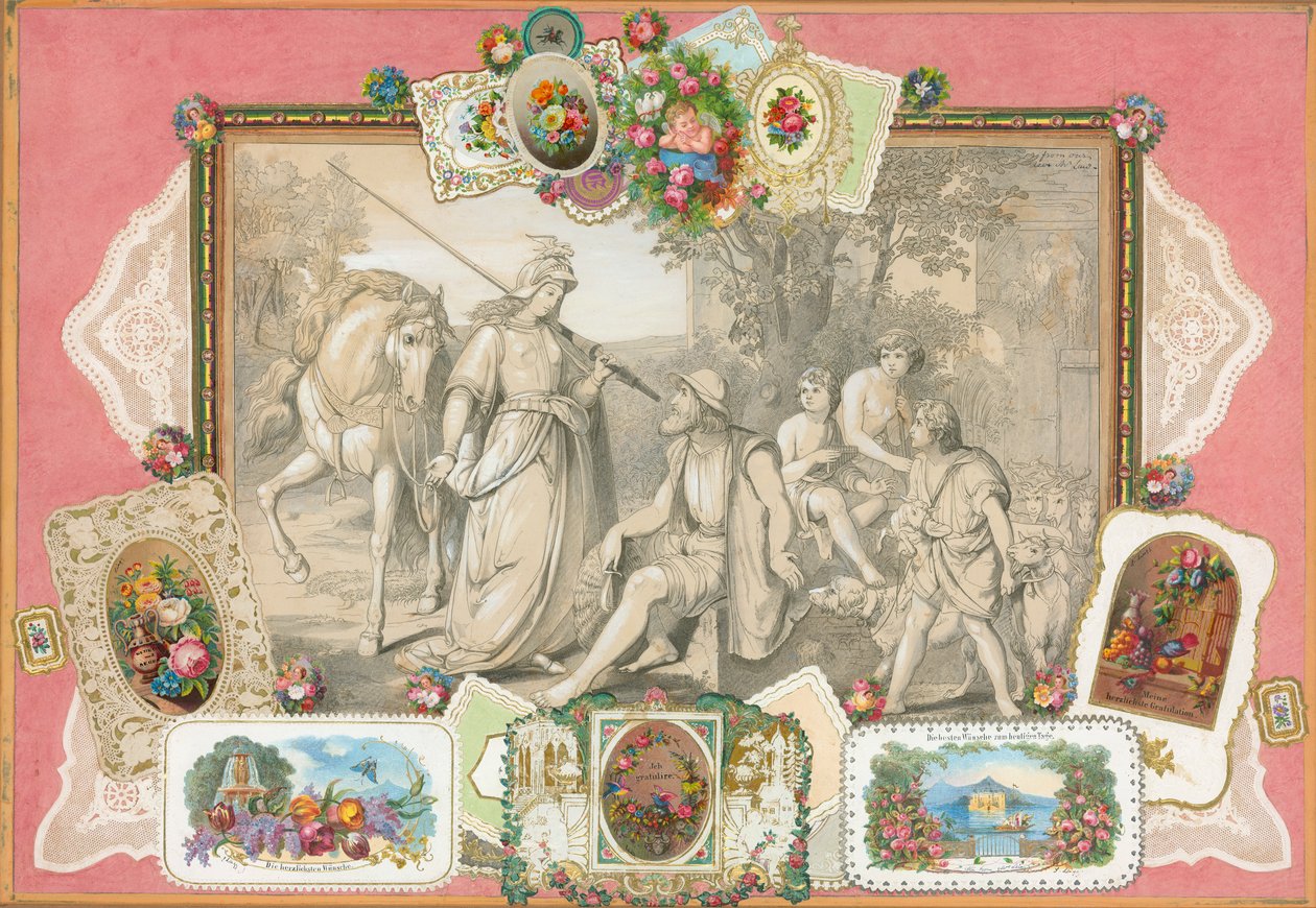 Side fra Sammelsurium bind V (trykt materiale) af European School