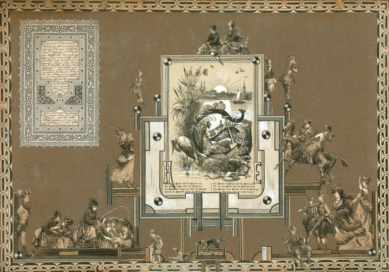 Side fra Sammelsurium bind XI (trykt materiale) af European School