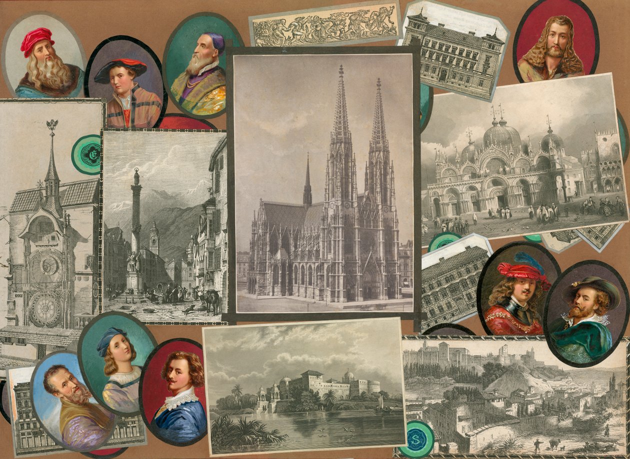 Side fra Sammelsurium bind XI (trykt materiale) af European School