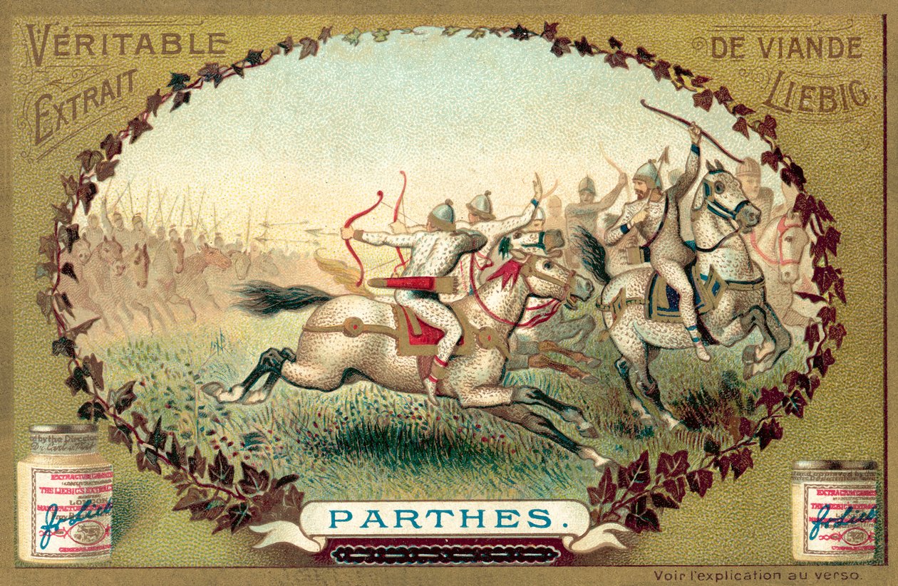 Partherne (chromolitho) af European School
