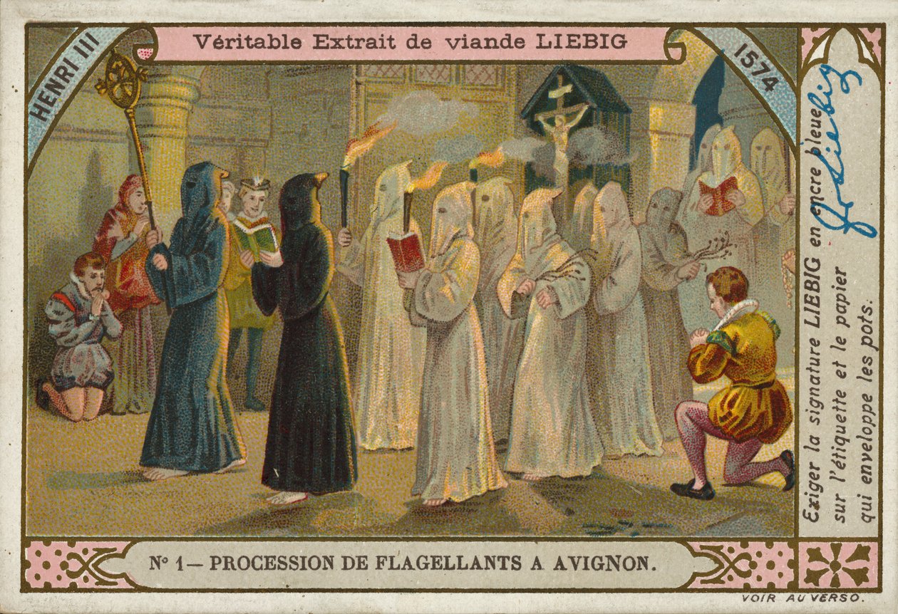 Procession af flagellanter, Avignon af European School