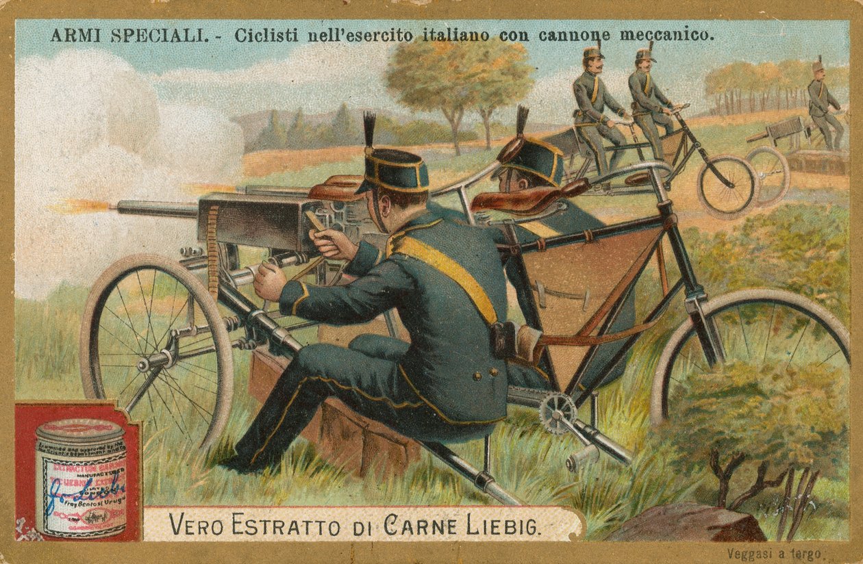 Særlige våben, Liebig-kort, begyndelsen af det 20. århundrede (chromo) af European School
