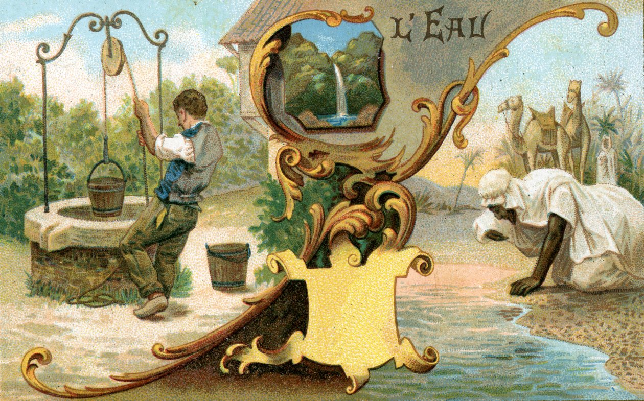 Vand, 1899 af European School