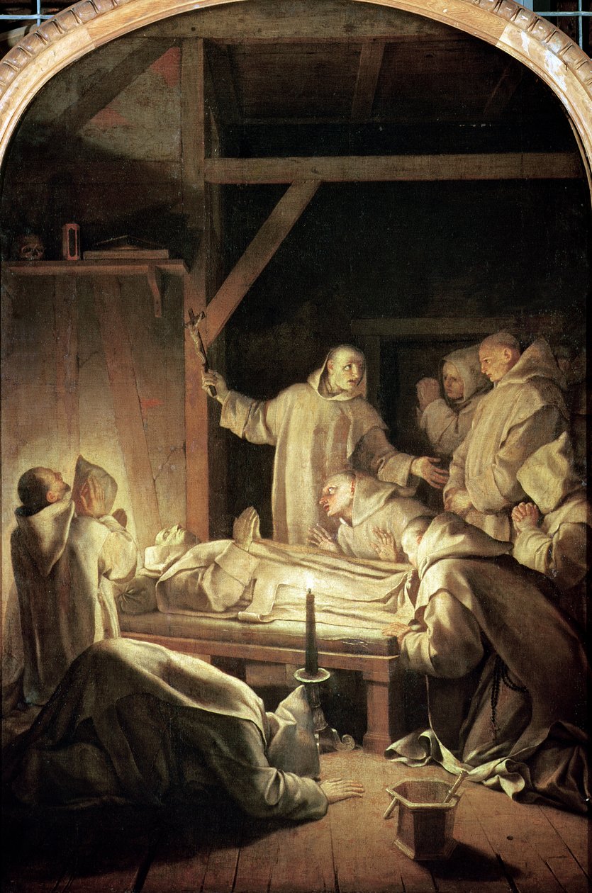 St. Brunos (1030-1101) død 6. oktober 1101, 1645-48 af Eustache Le Sueur
