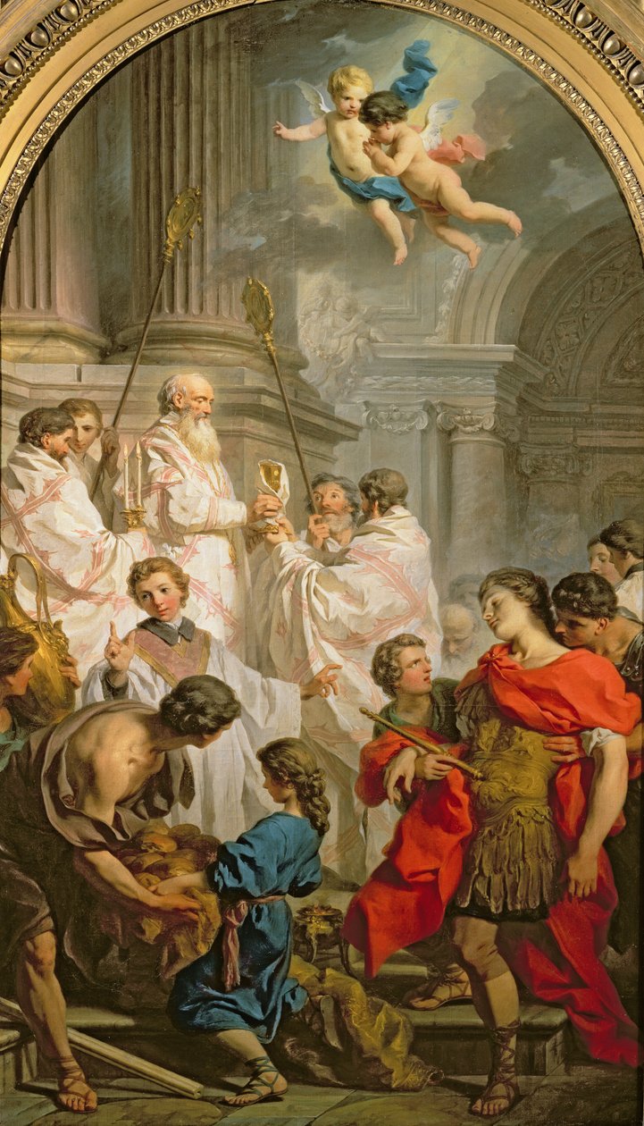 Sankt Basilikumsmesse af Eustache Le Sueur