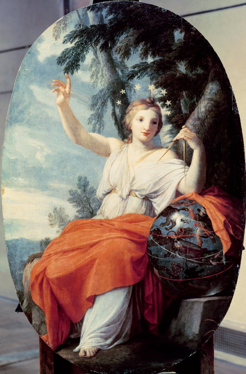 Musen Urania, 1646-47 af Eustache Le Sueur