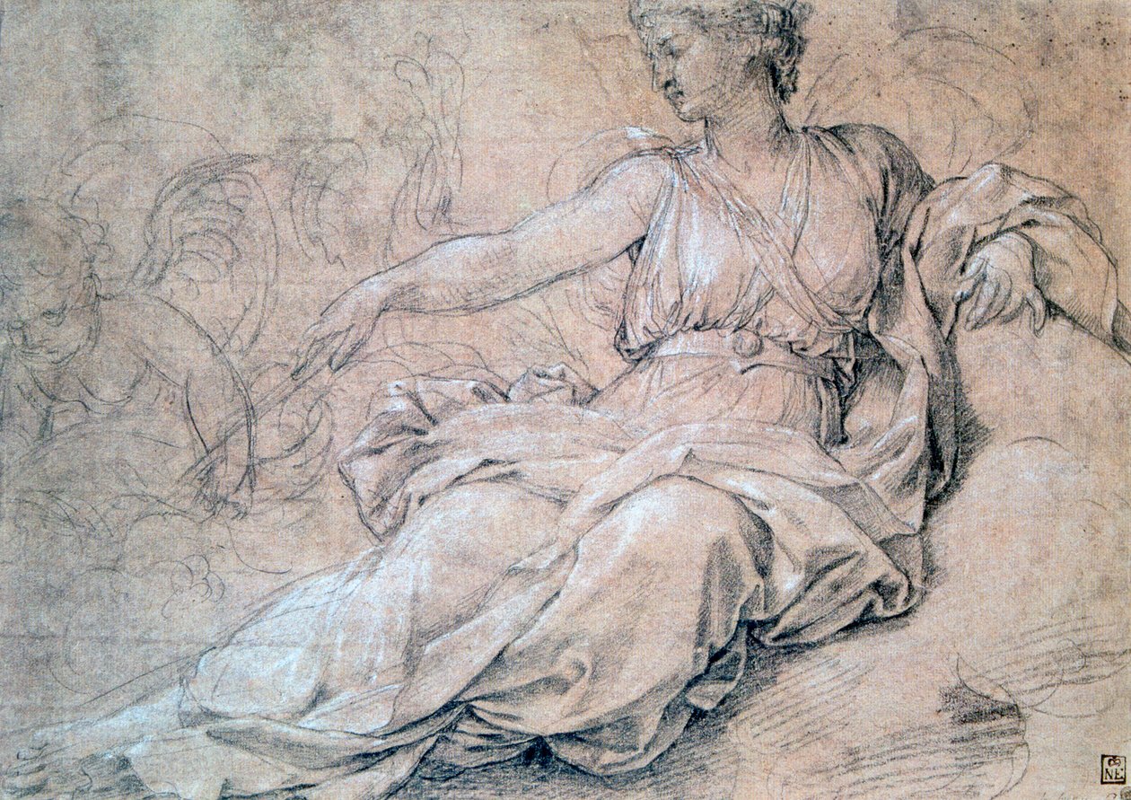 Juno og Kartago, c1636-1655 af Eustache Le Sueur