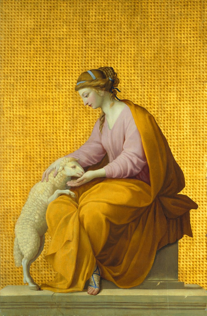 Sagtmodighed af Eustache Le Sueur