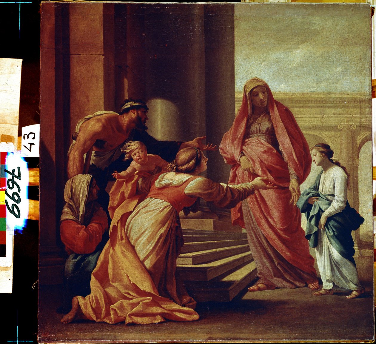 Præsentationen af den hellige jomfru Maria af Eustache Le Sueur
