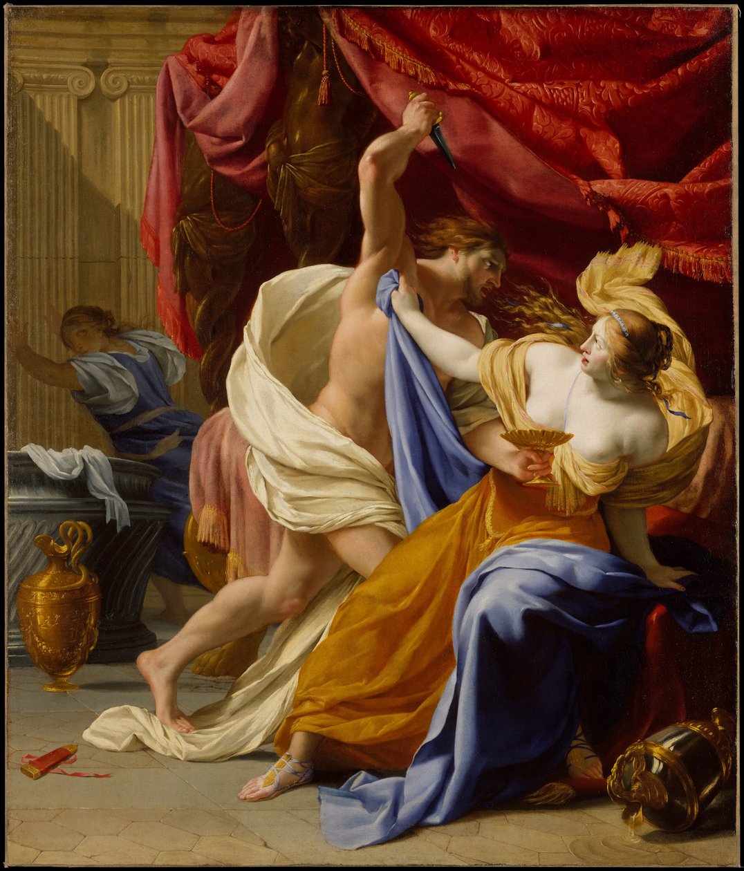 Tamars voldtægt af Eustache Le Sueur