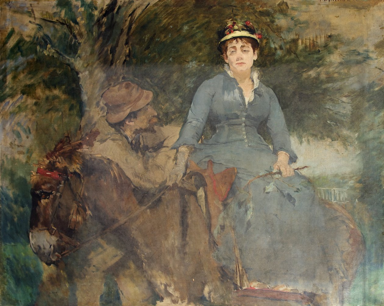 Æselturen af Eva Gonzalès