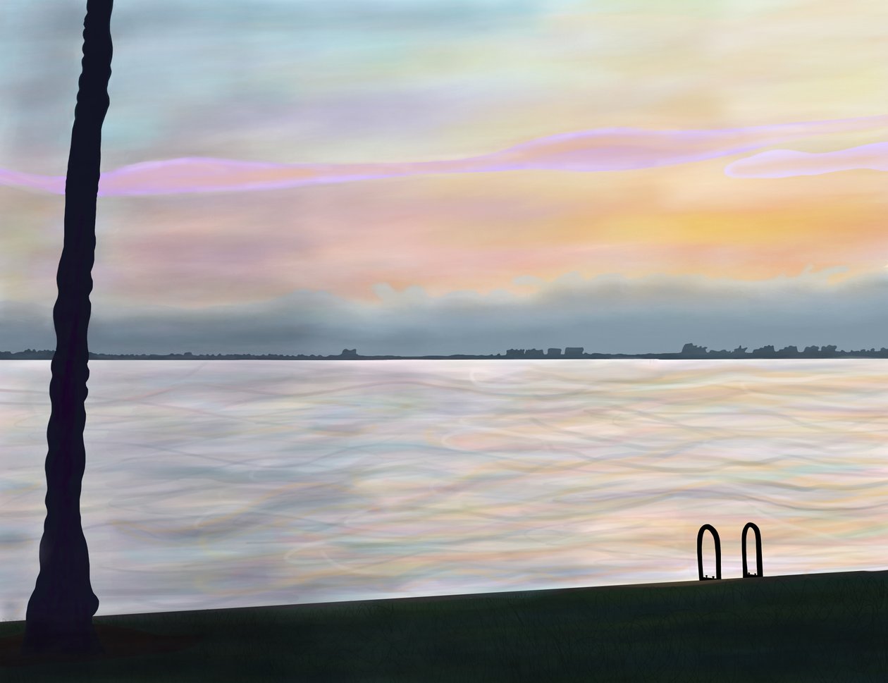 Caloosahatchee-floden af Evan Sklar