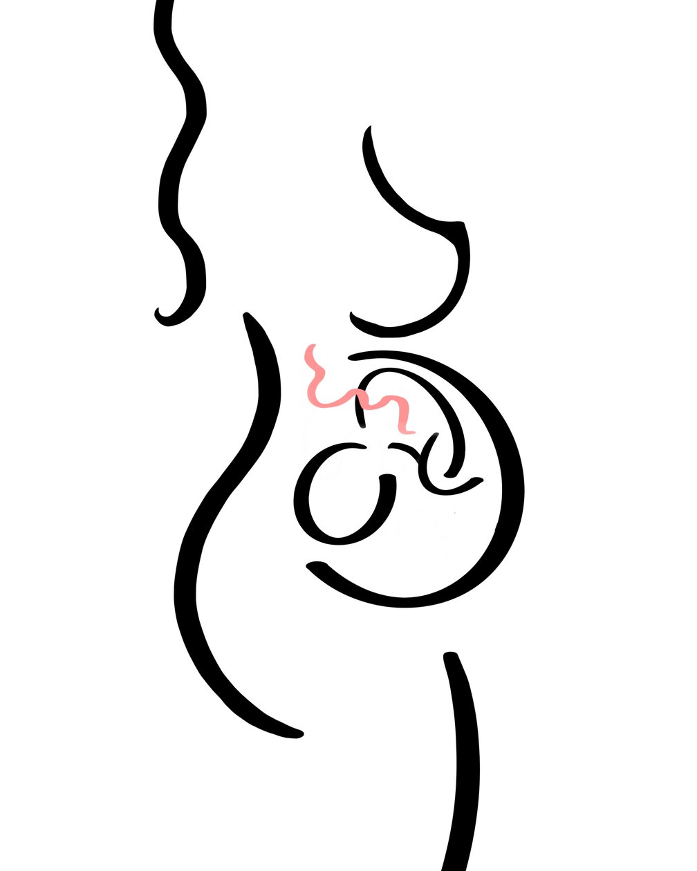 Gravid (digital kunst) af Evan Sklar