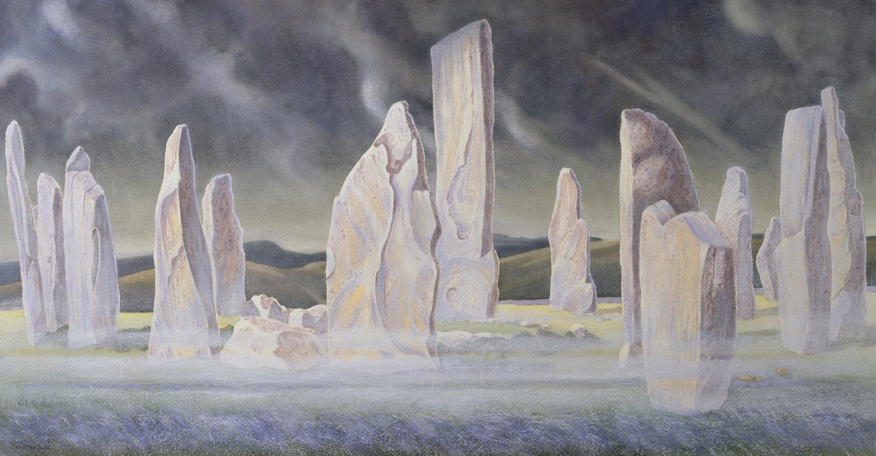 Legenden om Callanish, Isle of Lewis af Evangeline Dickson