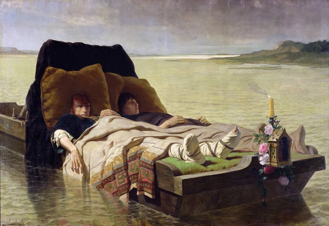 Enerves de Jumieges, 1880 af Evariste Vital Luminais