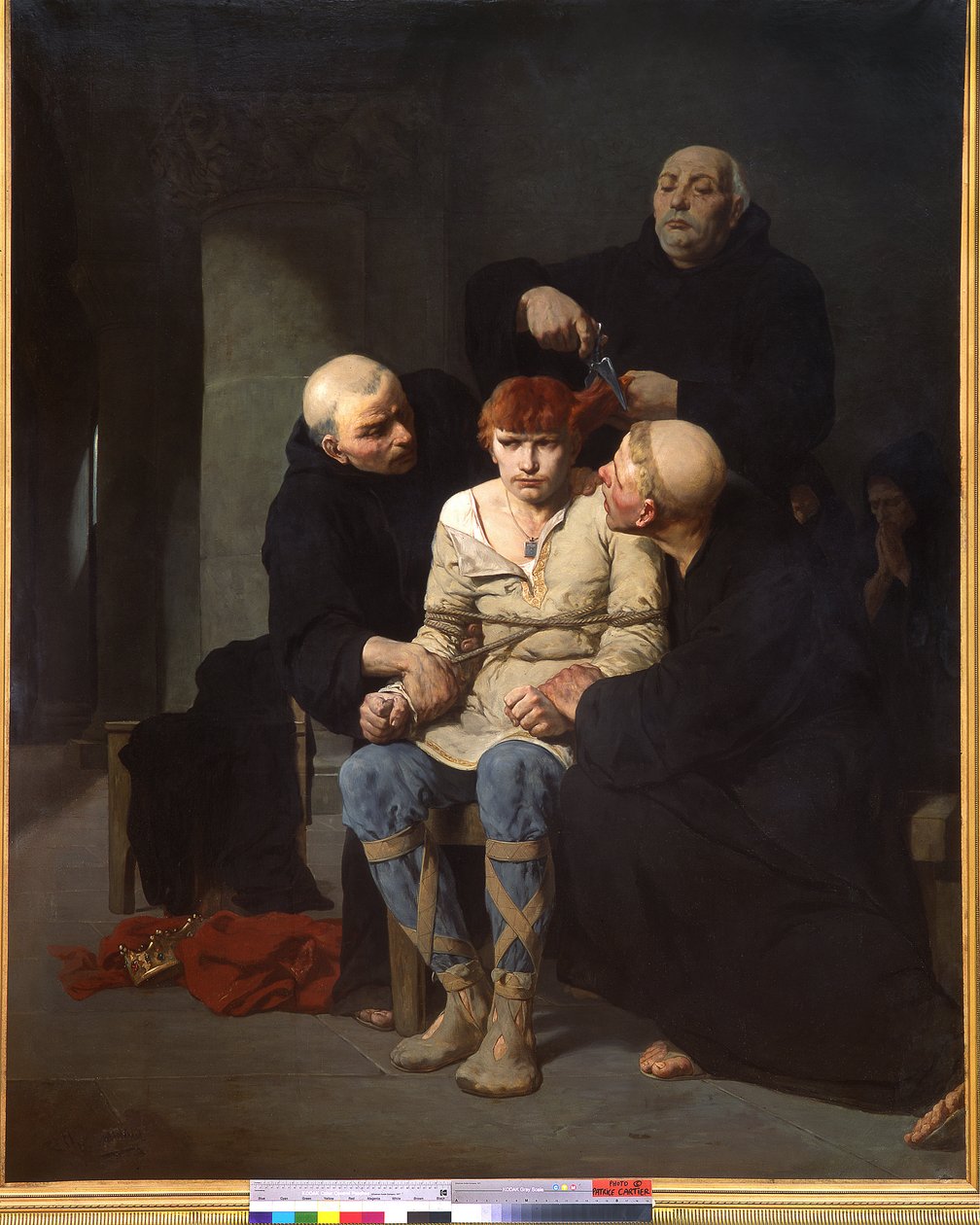 Den sidste af Merovinger af Evariste Vital Luminais