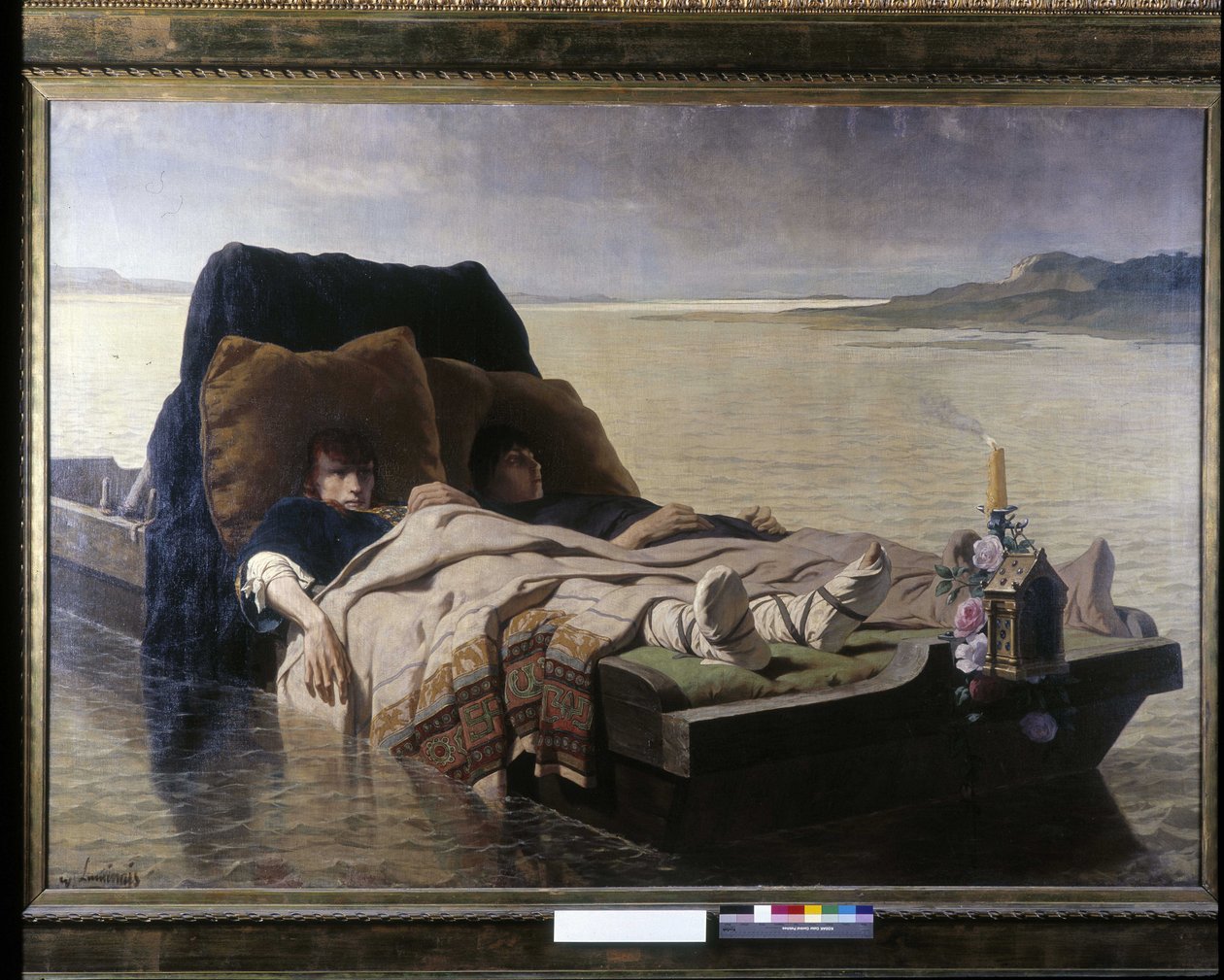 Jumieges af Evariste Vital Luminais