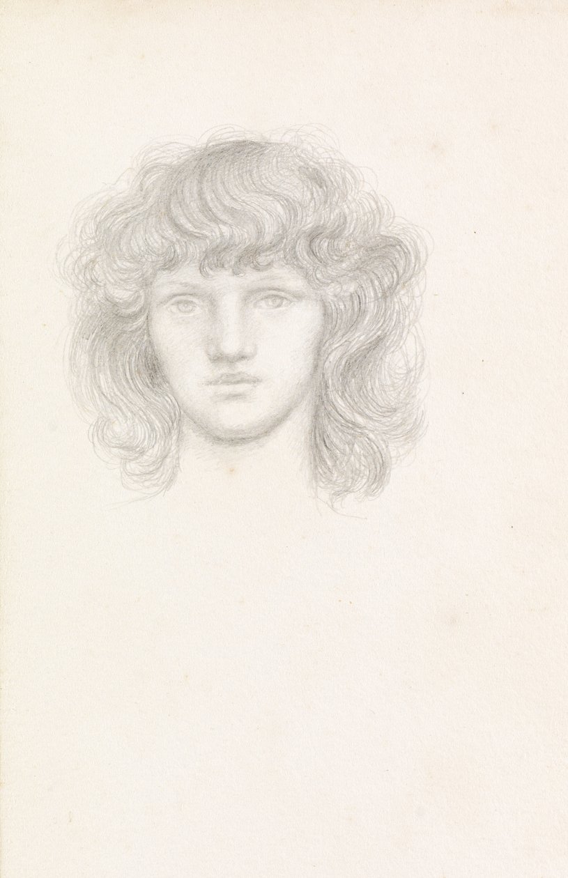Hovedet af en pige af Evelyn De Morgan