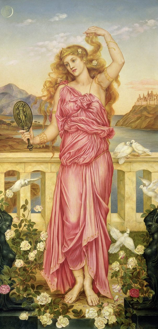 Helene af Troja, 1898 af Evelyn De Morgan