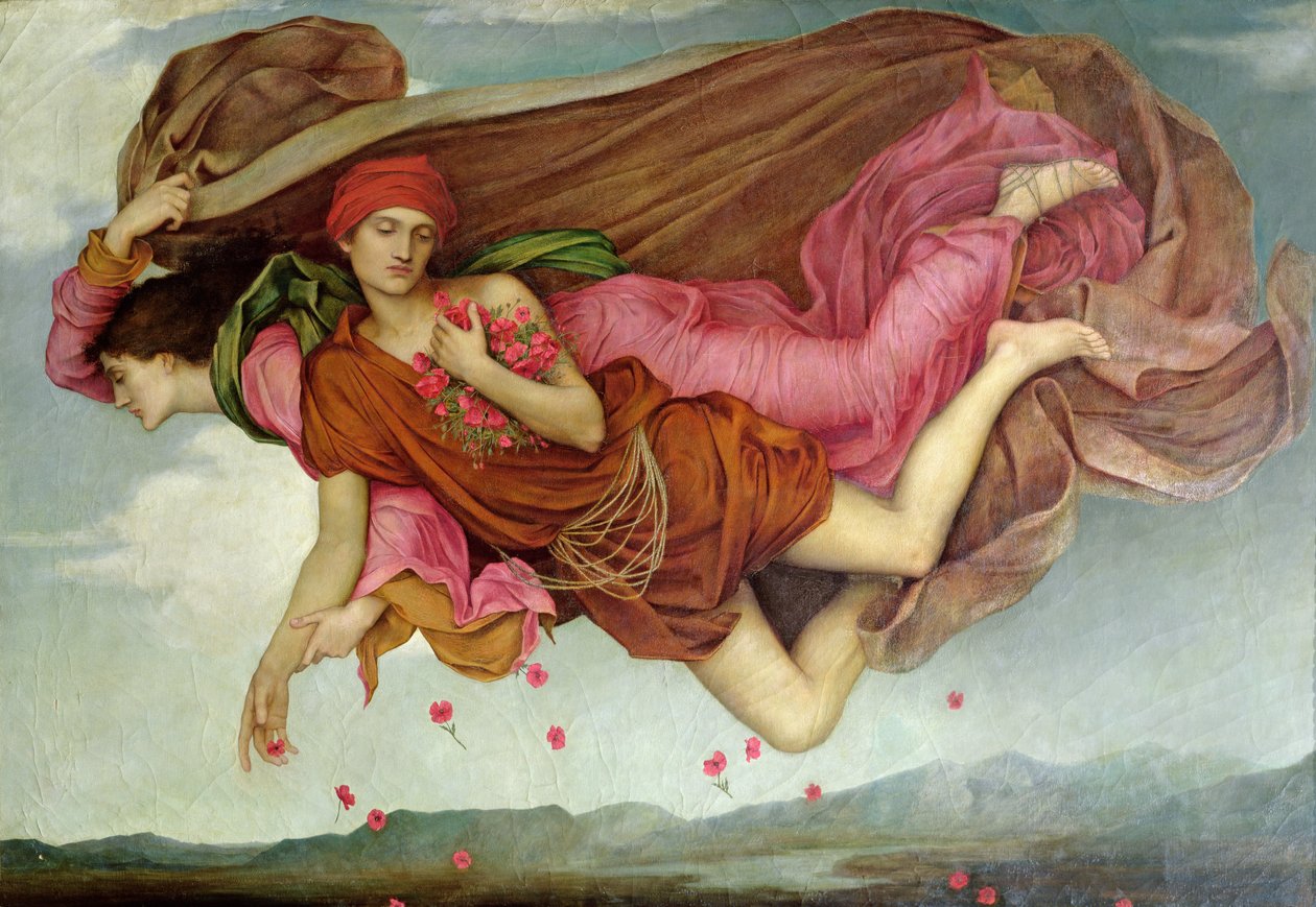 Nat og søvn, 1878 af Evelyn De Morgan