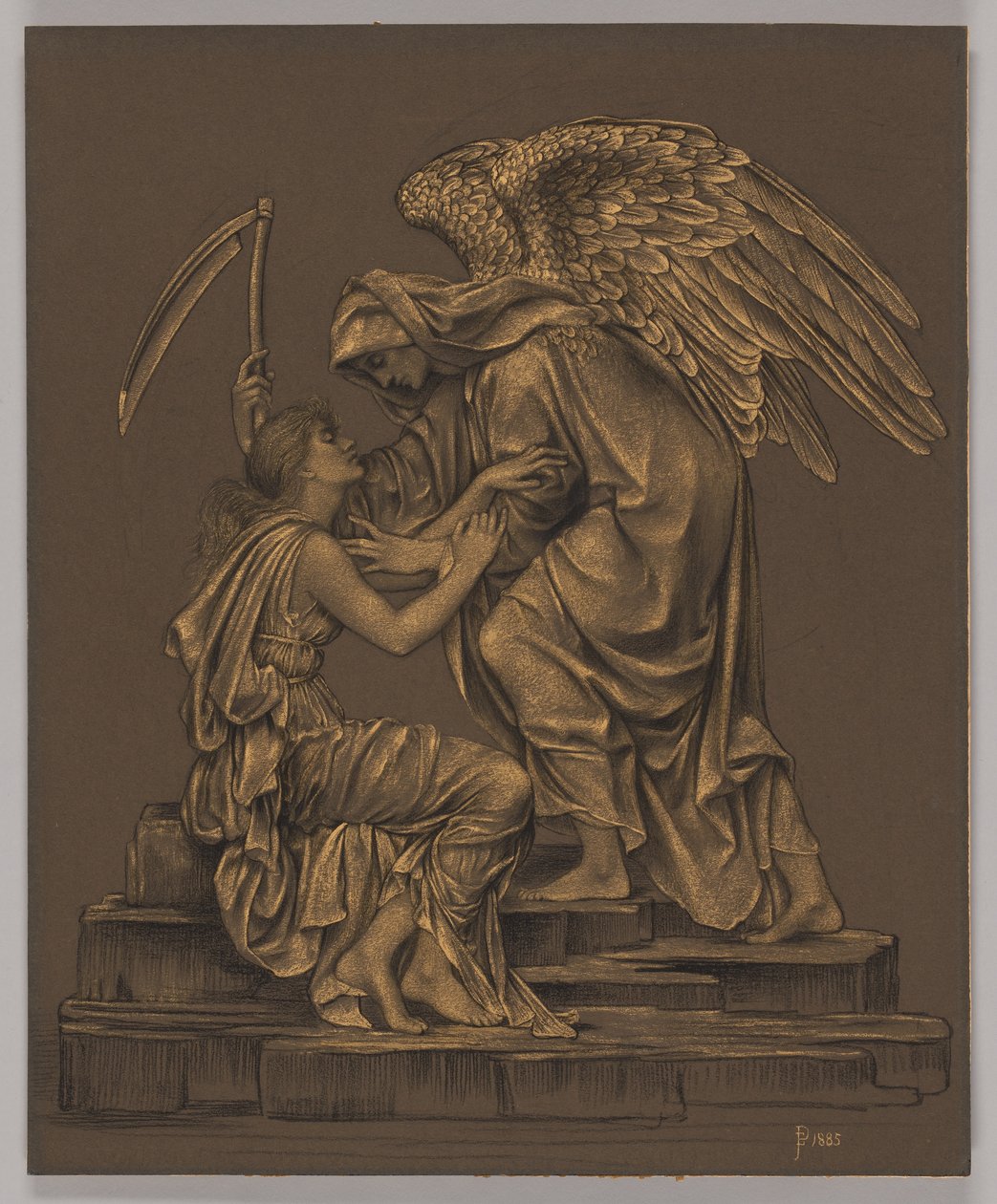 Dødens engel af Evelyn De Morgan