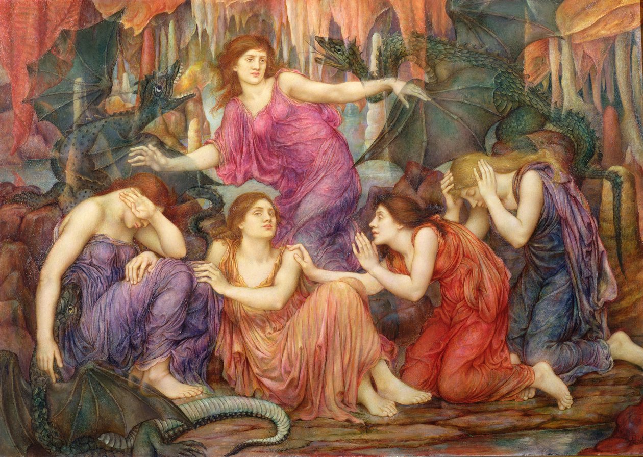 Fangene af Evelyn De Morgan
