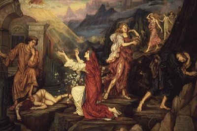 Skyggernes dal af Evelyn De Morgan