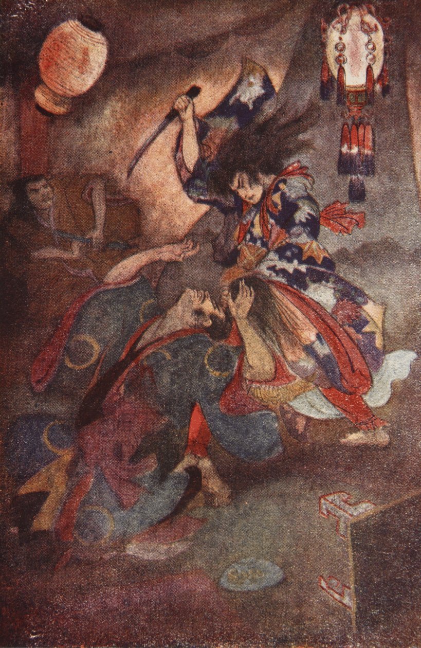 Prins Yamato og Takeru, illustration fra 