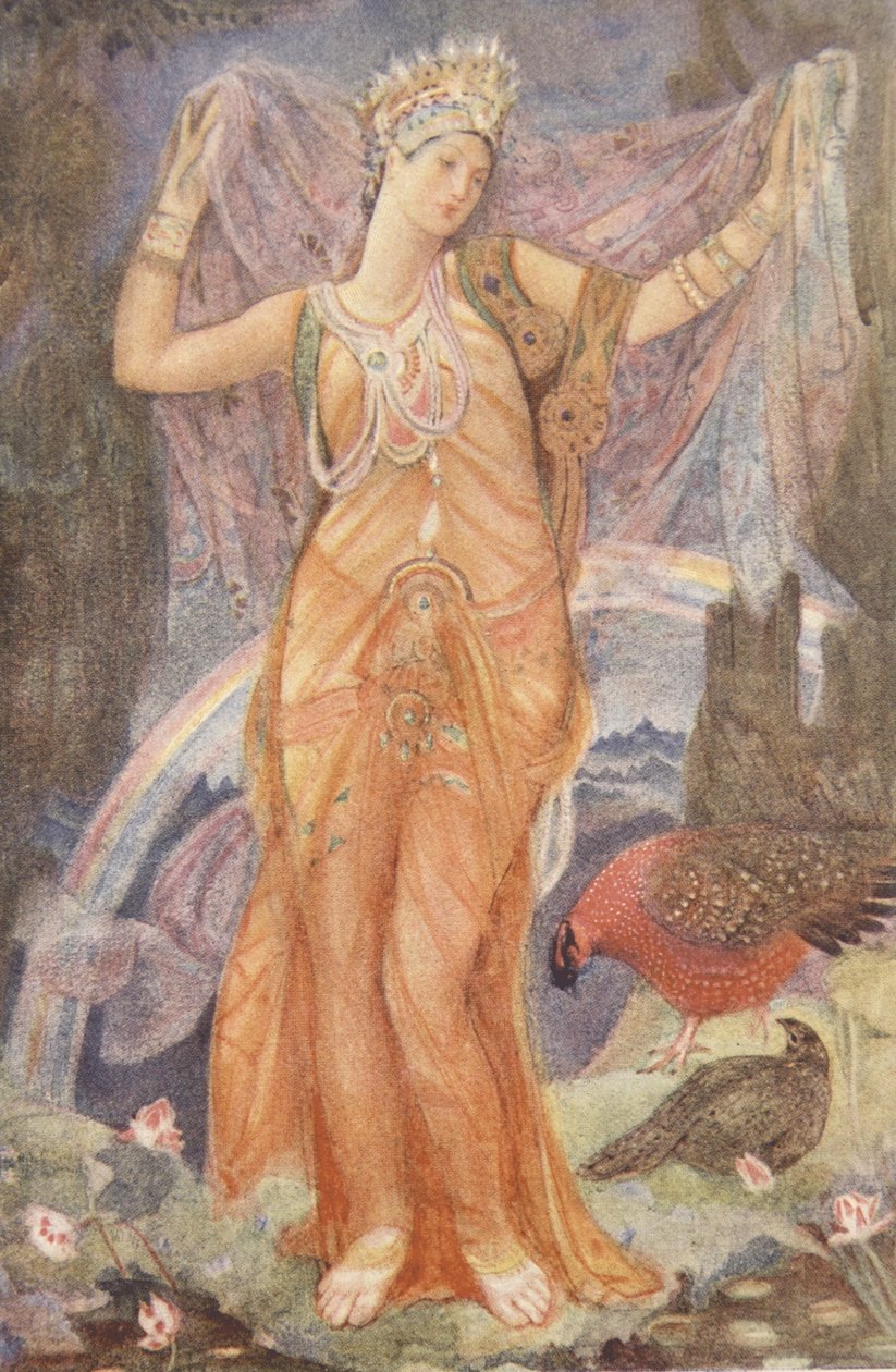 Modergudinden Ishtar, illustration fra 