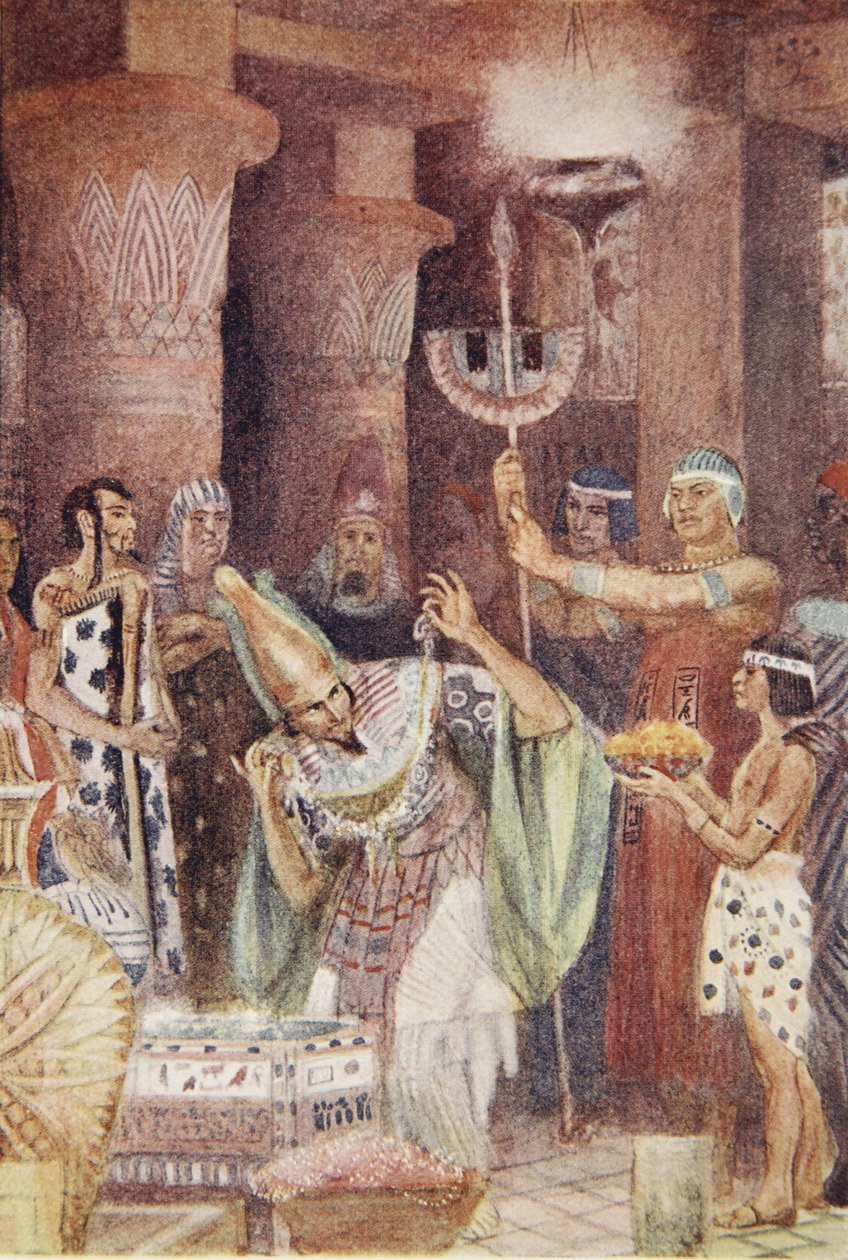 Rhampsiniternes skattekammer, illustration fra 