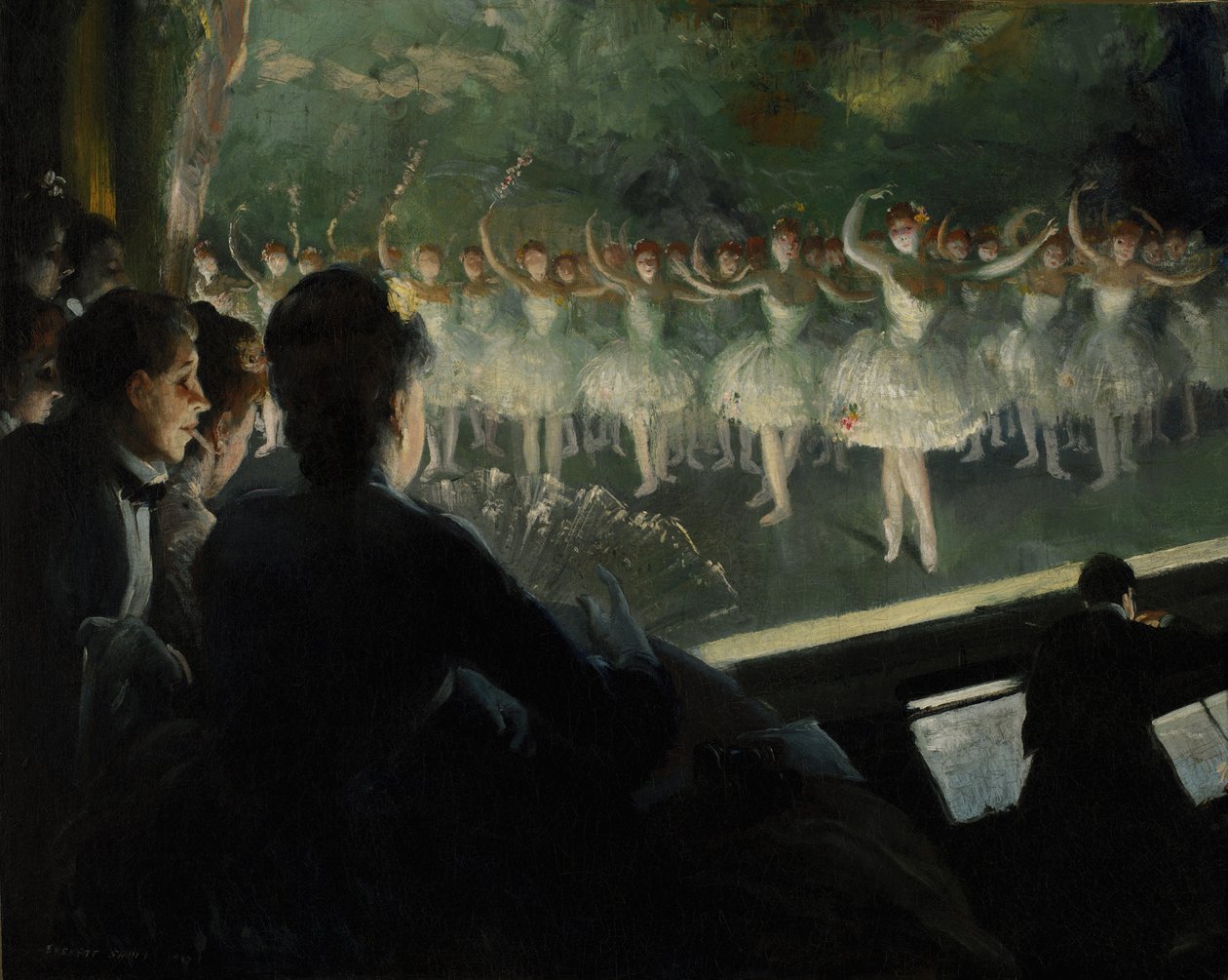 Den hvide ballet af Everett Shinn