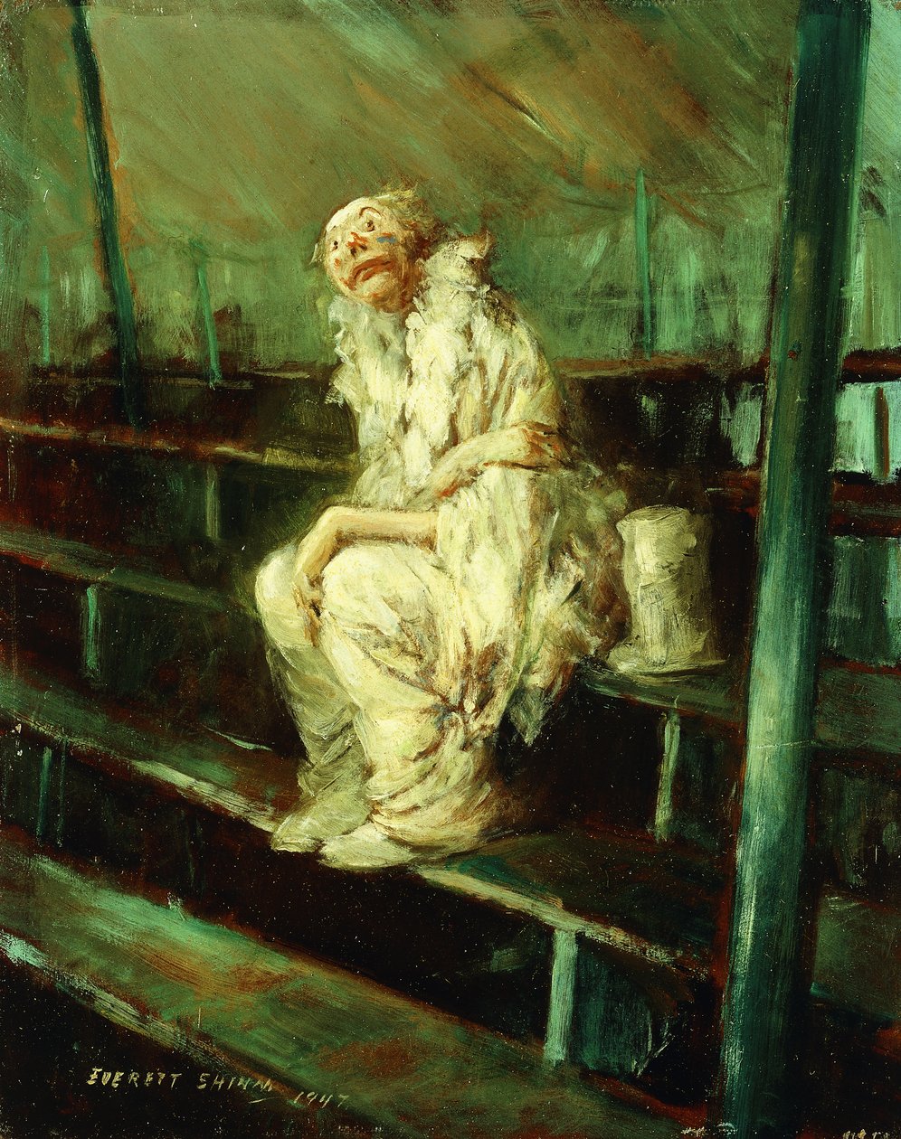 Klovn på tomme sæder af Everett Shinn