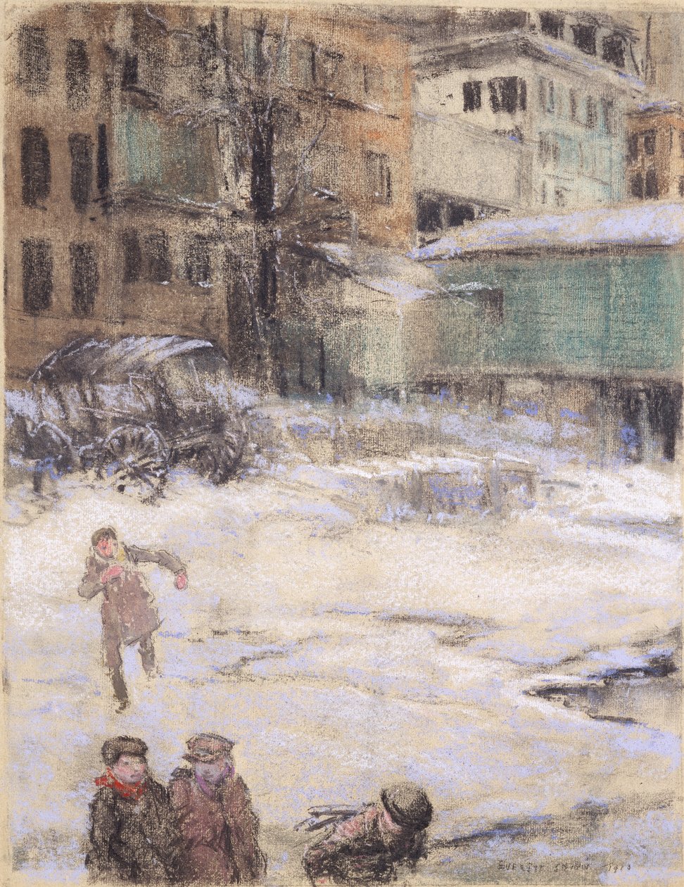 Connecticut-broen af Everett Shinn