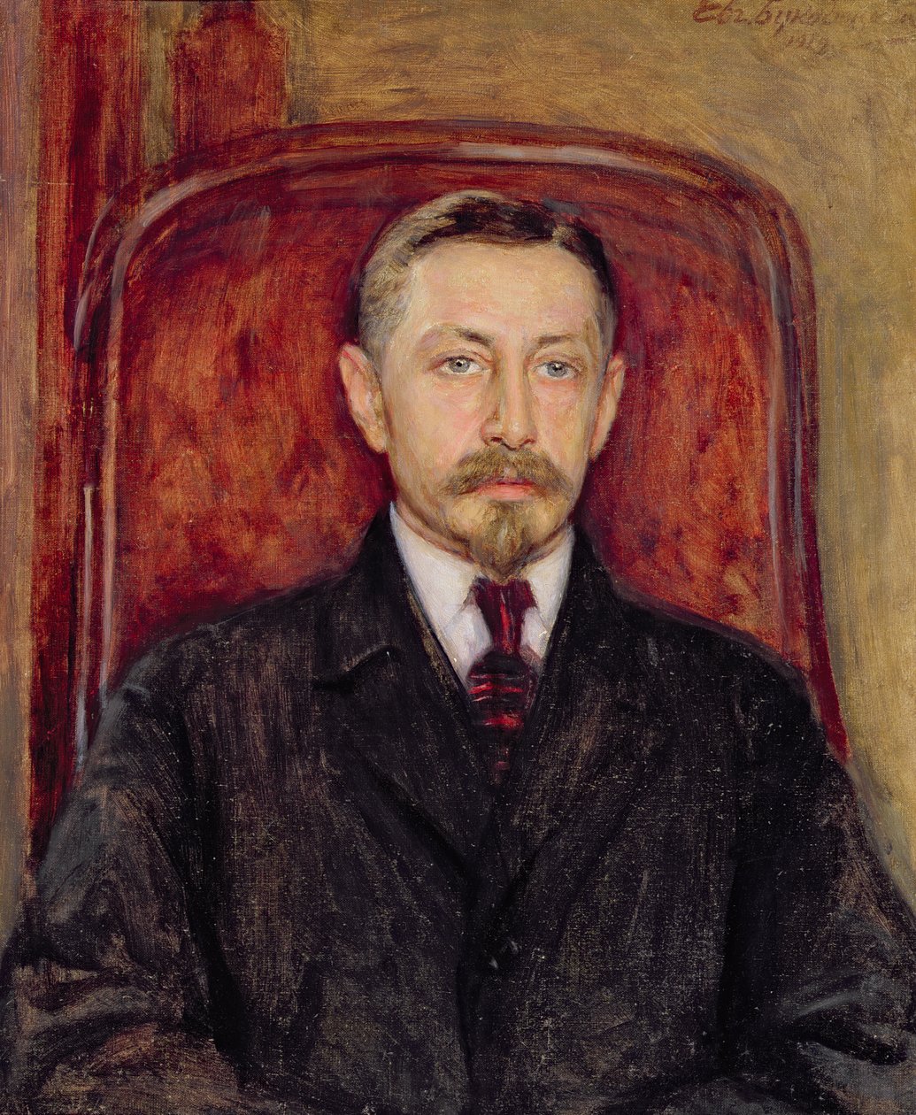 Portræt af Ivan A. Bunin (1870-1953) af Evgeniy Iosipovich Bukovetsky