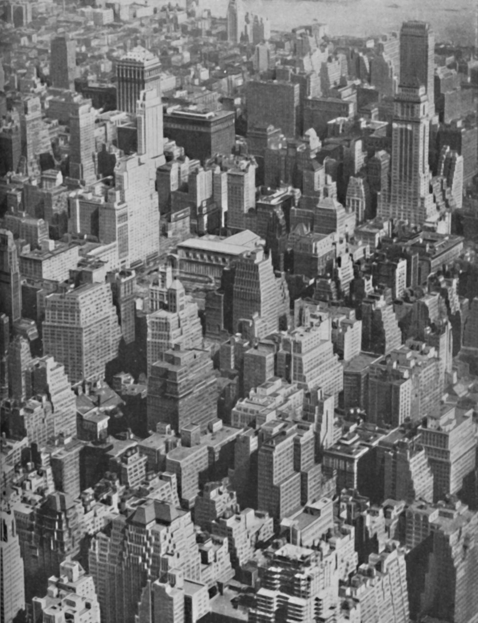 Massed Miracles of American Achievement in Architecture, c1935 af Ewing Galloway
