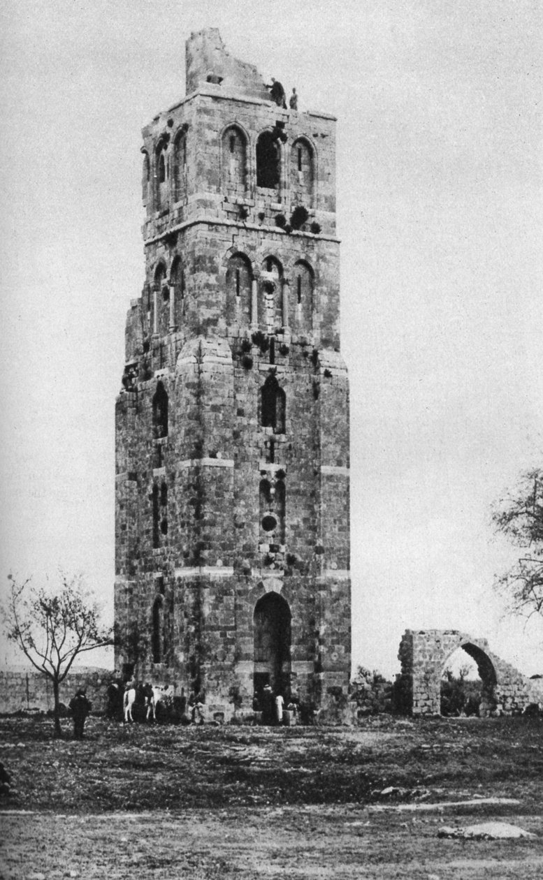 De Fyrre Martyrers Tårn, Ramla, Palæstina, c1930