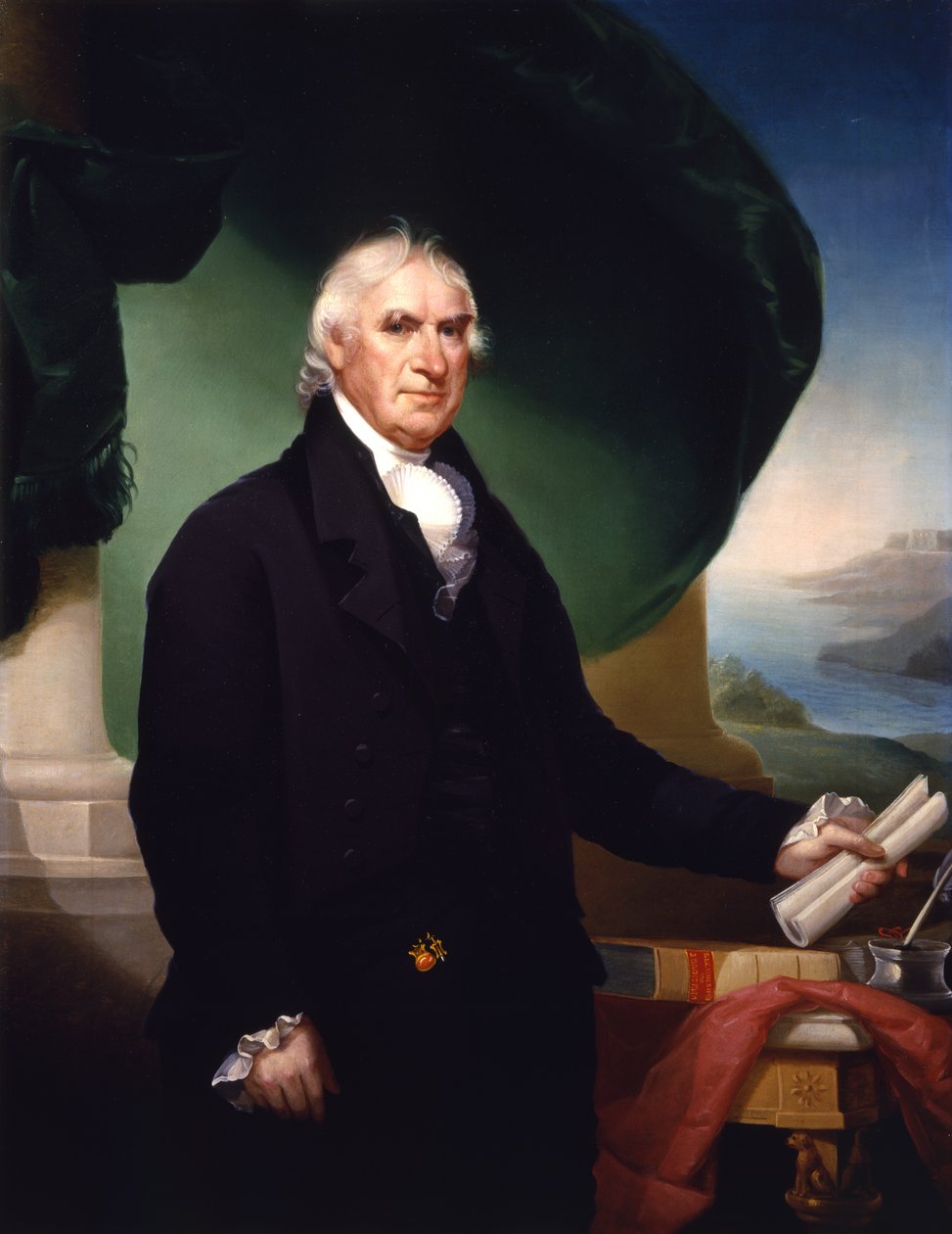 Guvernør George Clinton, 1814 af Ezra Ames