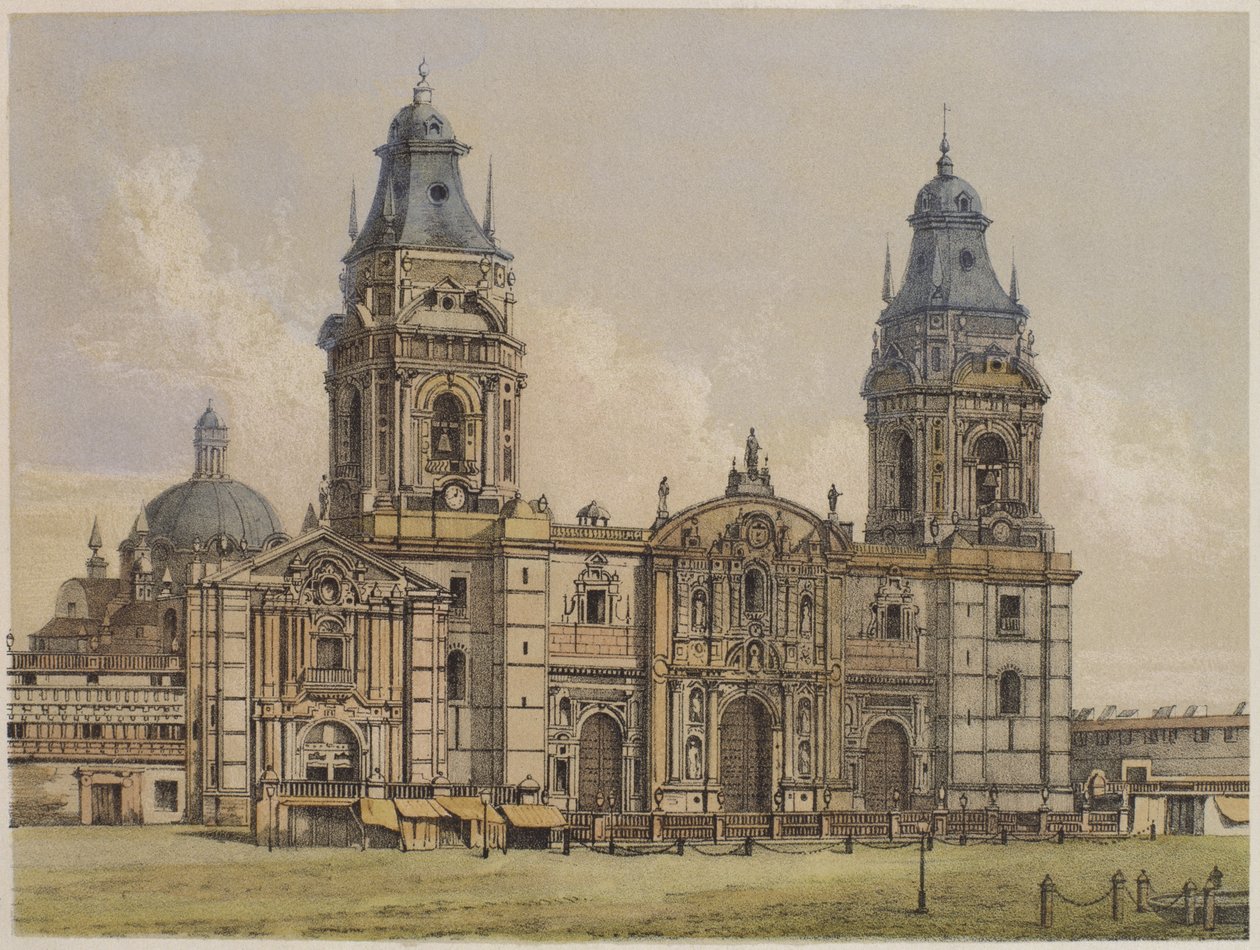 Katedralen i Lima, illustration fra 